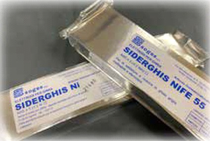 ELETTR. SIDERGHIS Ni 2,5 (brico 65 pz)  - ghisa speciale