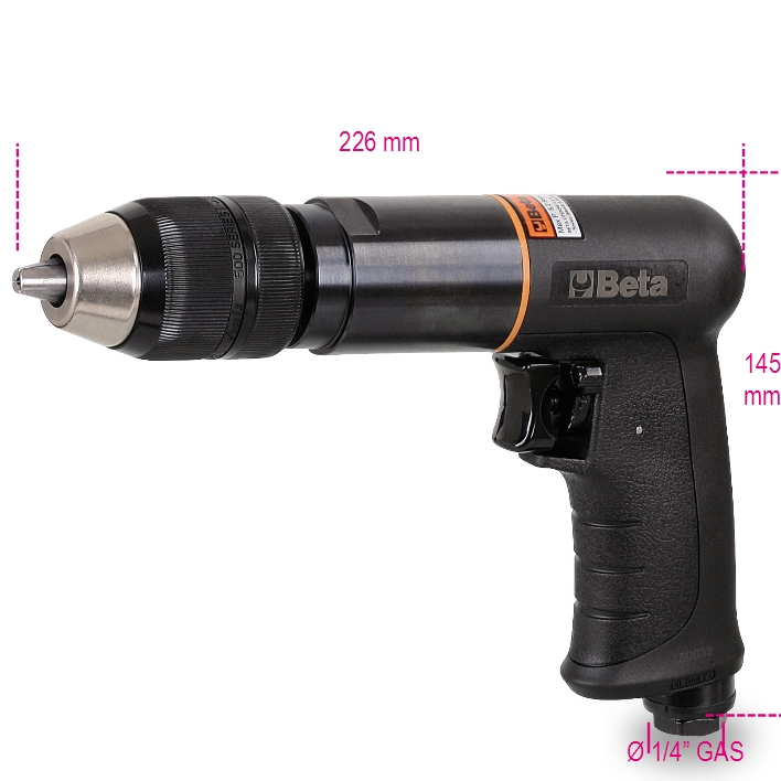 1931CD13  TRAPANI PNEUMATICI REV. COMP. 13MM CD13