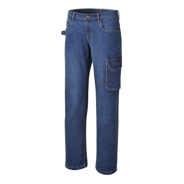 7528 L  PANTALONI JEANS DENIM GR. 370 TG. L