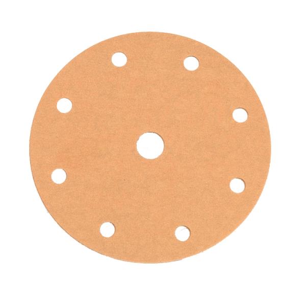 DISCO VELCRO PESO C CORINDONE AB1088 150 MM GRANA 80 6+1 FORI