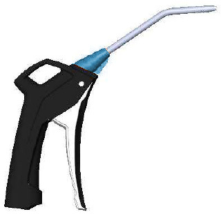 PISTOLA SOFF. PROFESS. CANNA CURVA FIL.1/4"