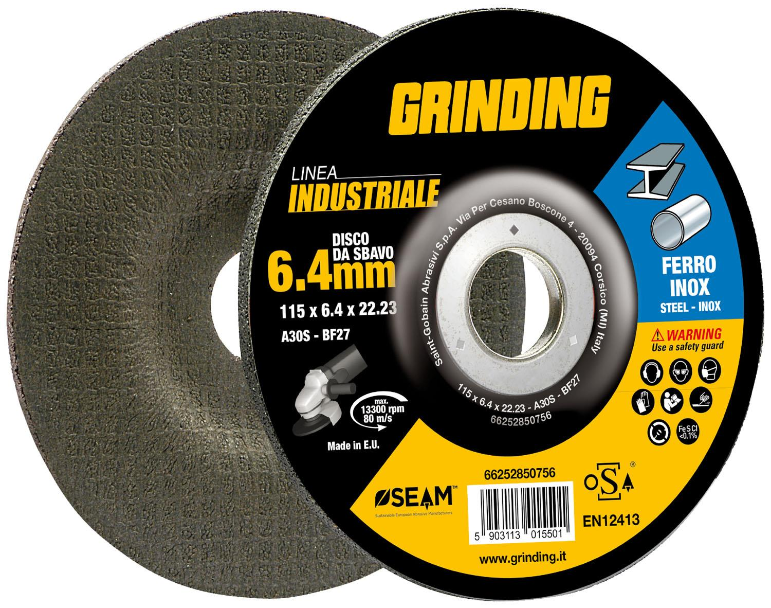 DISCO PER MOLA SMERIGLIO 180 X 6.8 GRINDING codice: 66252919539