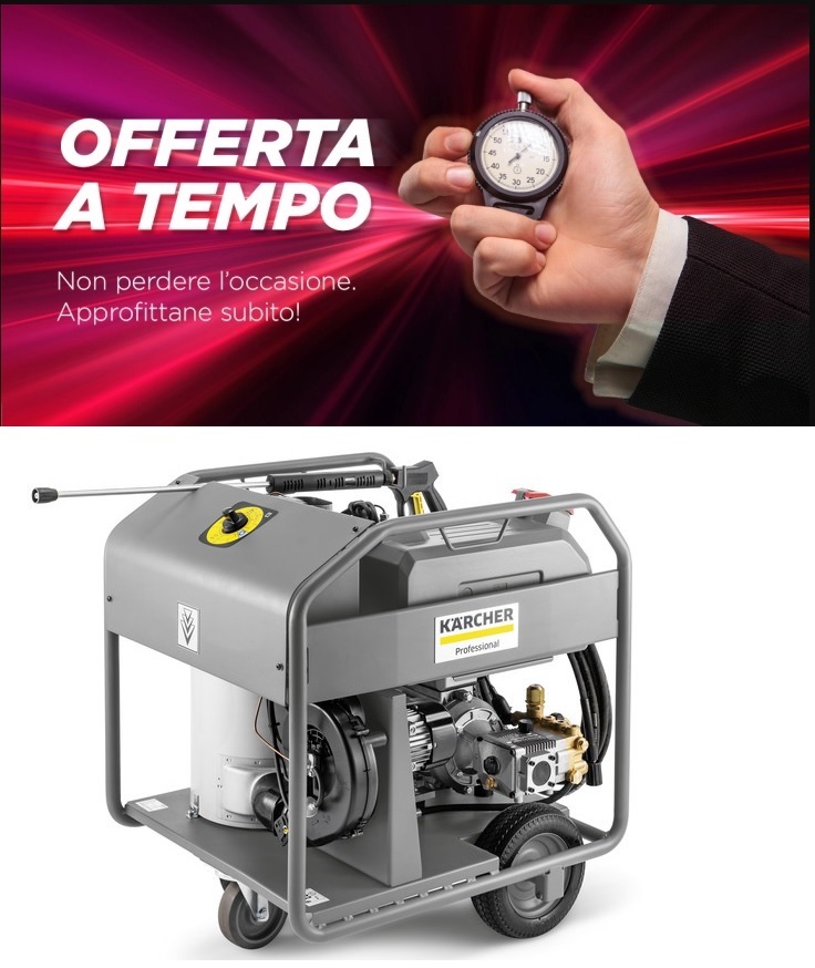 HDS 9/20-4 Classic *KAP - IDROPULITRICE  A.C.200 BAR 6,4KW - 900 Lt/h - 400V