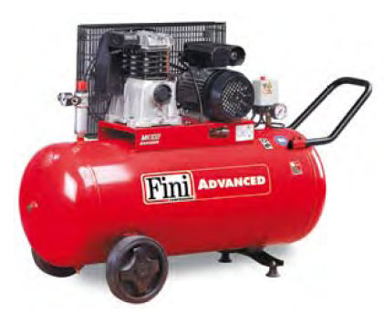 COMPRESSORE 100 LT.2 HP 230V (CINGHIA) mod. MK102N-90-2M