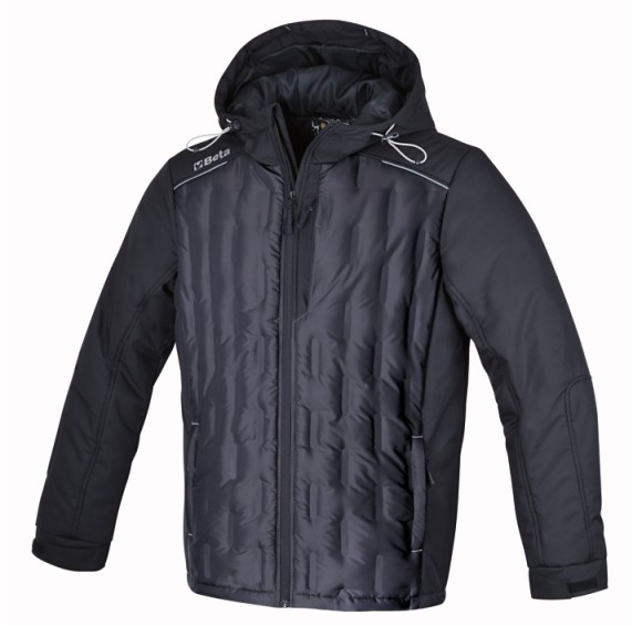 7780QN M BOMBER TEXEL SOFTSHELL BLACK-GREY TG. M 7780QN M BOMBER TEXEL SOFTSHELL BLACK-GREY TG. M