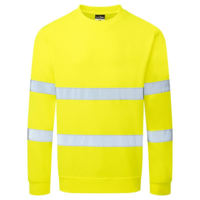 FELPA GIALLO HI-VIS ESSENTIAL ES303 TG.L