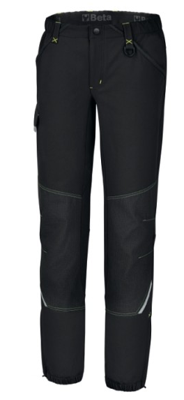 7600N M  PANTALONI TREK 265 GR STRETCH BLACK TG.M