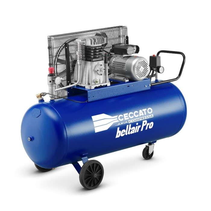 COMPRESSORE 200 LT.3 HP 400V (CINGHIA) mod. 200C3R PRO Beltair CECCATO COMPRESSORE 200 LT.3 HP 400V (CINGHIA) mod. 200C3R PRO Beltair CECCATO
