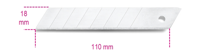1771RL  LAME 18MM PER CUTTER 1771 RL 10