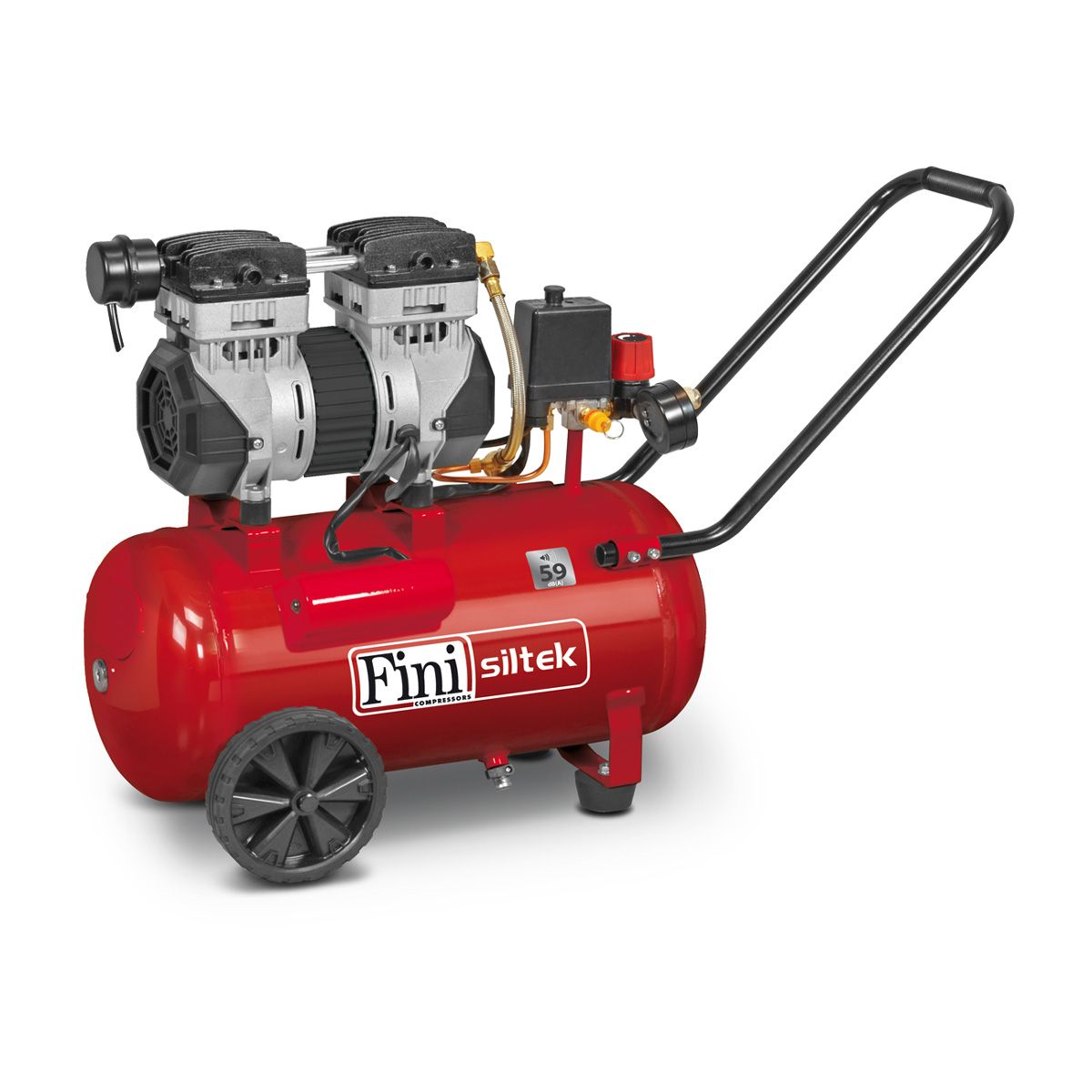 SILTEK TB 24/1,5 HP COMPRESS. 25 LT. 1,5 HP 220V SILENZIATO SILTEK TB 24/1,5 HP COMPRESS. 25 LT. 1,5 HP 220V SILENZIATO