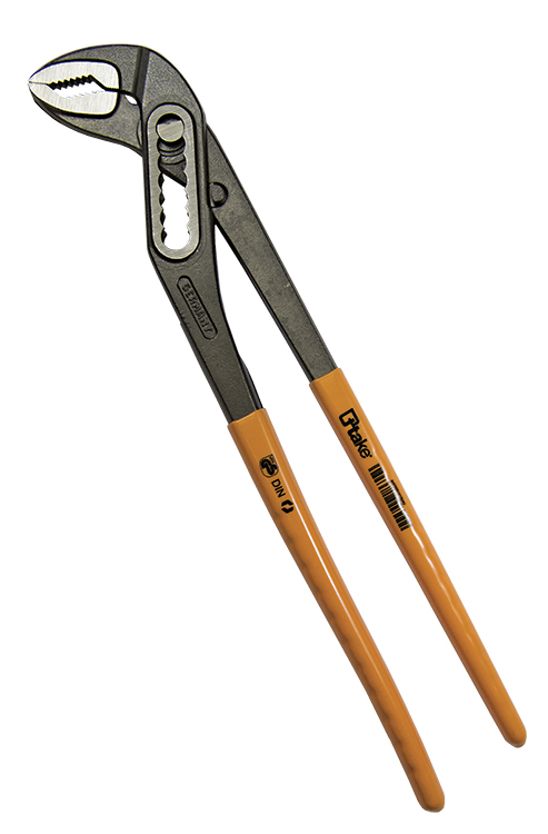 PINZA REGOLABILE PER TUBI E DADI, MANICI GUAINA PVC, 170MM