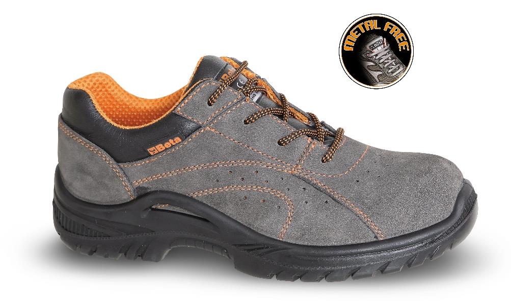 7210BKK 41  SCARPE BASSE SCAMOSCIATE BEIGE BKK 41 S1P  **