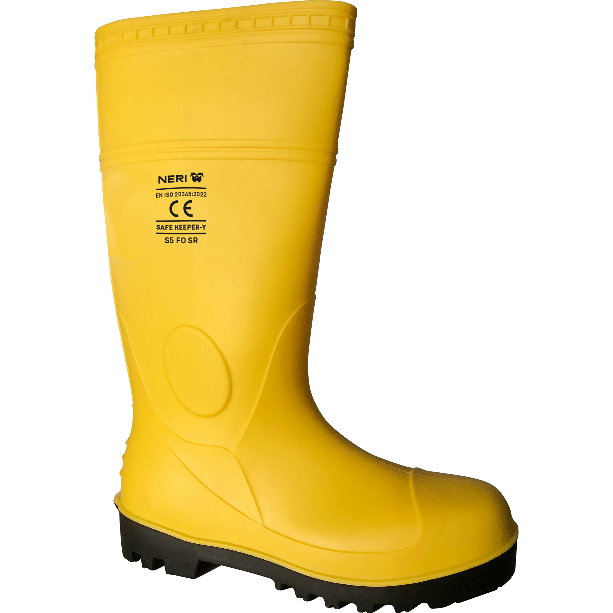 STIVALI SAFE KEEPER-Y S5 FO SRC LAM.+PUNT.GIALLO N.43