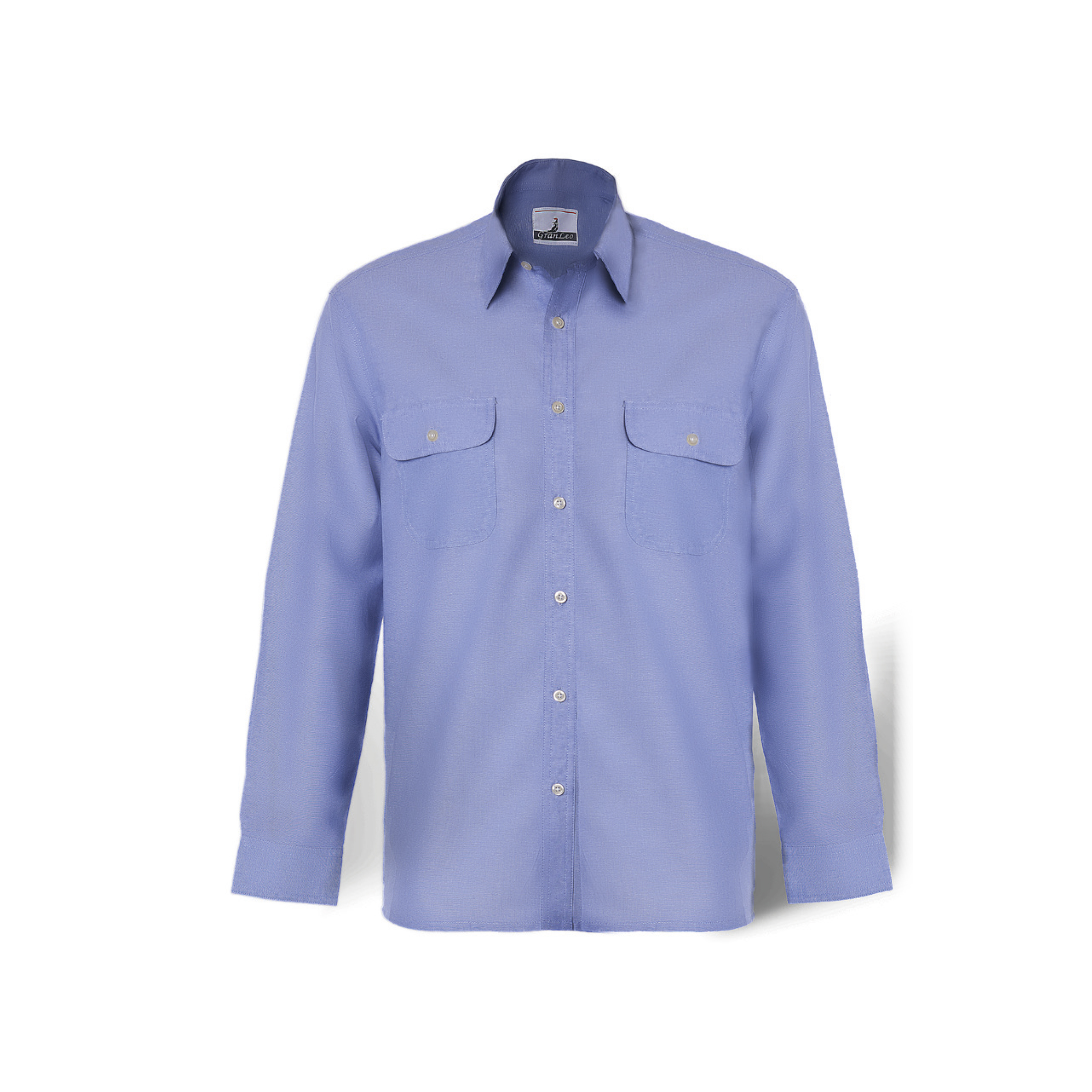 CAMICIA M/L IN 100% COTONE CHAMBRAY TG.M