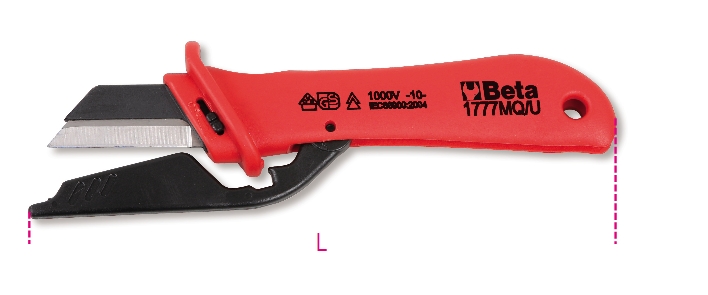 1777MQ/U  COLTELLI ISOLATI 1000V MQ/U