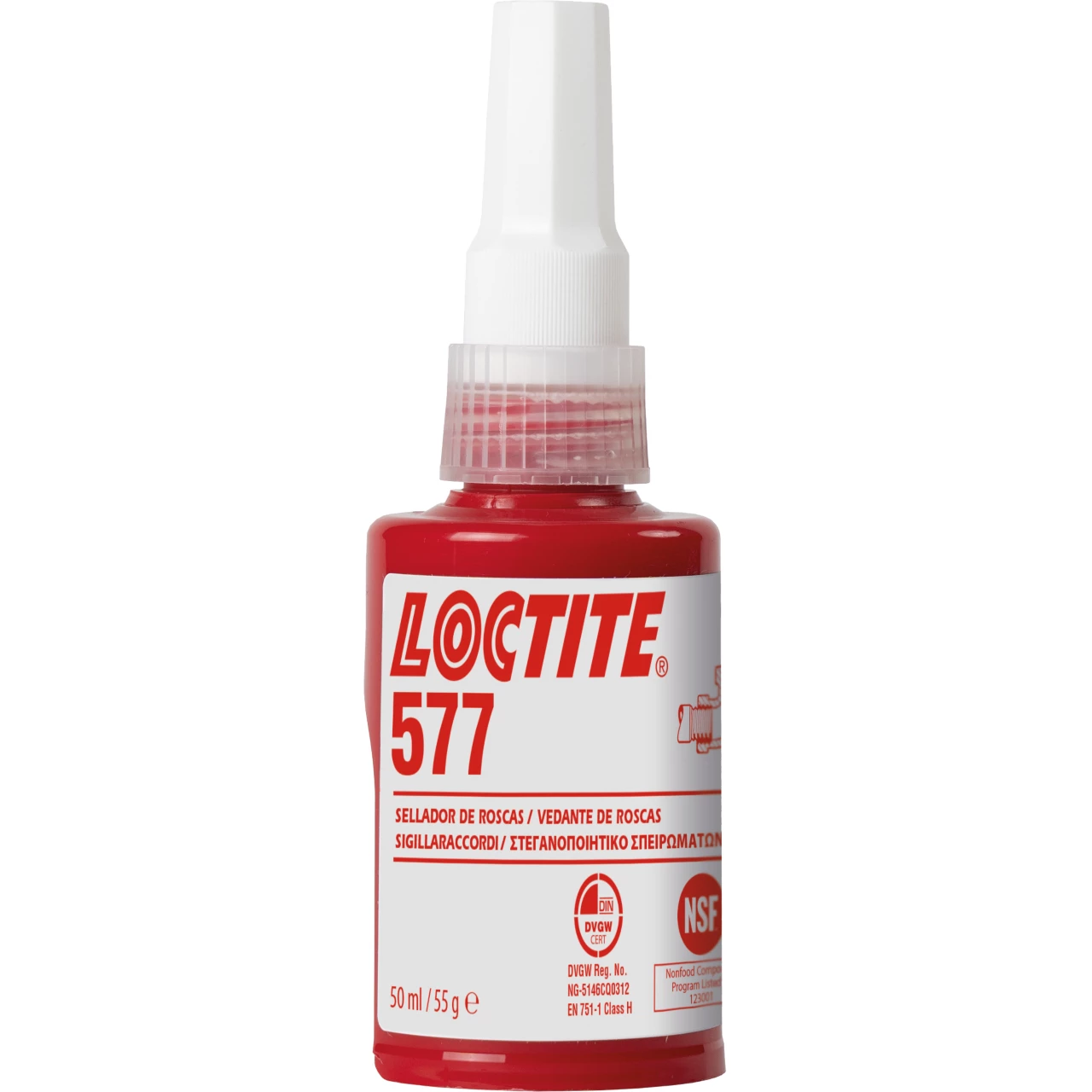 577 SIGILL.RACC.GAS 50ml= appr.DVGWequiv. cod. 2068151 577 SIGILL.RACC.GAS 50ml= appr.DVGWequiv. cod. 2068151