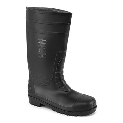 STIVALI PVC NERO WELLINGTON TOTAL SAFETY S5  NR.42