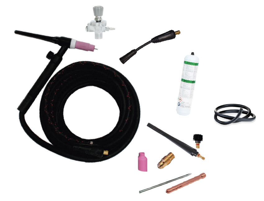 KIT TIG, KIT SALDATURA TIG PER SALDATRICE INVERTER JET 170 KIT TIG, KIT SALDATURA TIG PER SALDATRICE INVERTER JET 170