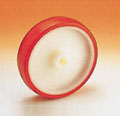 RUOTA D.100 C/C NYLON/POLIUR.