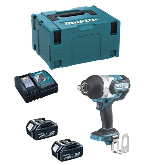 DTW1001RTJ- AVVITATORE AD IMPULSI 18V 3/4" 1250Nm  2x5Ah + CARICAB.