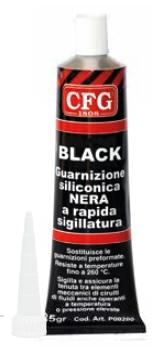 SILICONE NERO  UNIV. GR.85 260°C