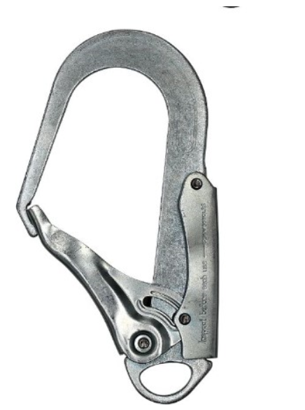 MOSCHETTONE AD AGGANCIO RAPIDO, APER. 65MM, 25KN, CE EN362:2004