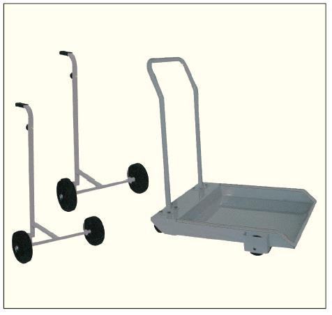 CARRELLO PORTAFUSTI DA KG.20