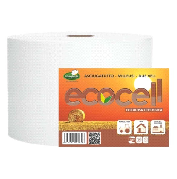 ROTOLO CARTA 2000 STR. CELL. ECO KG.6  (K60 - art. 263) - (prezzo sing. vendita)