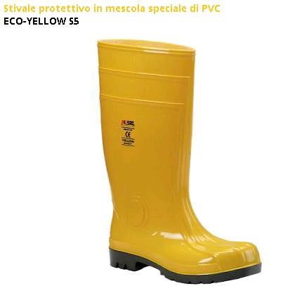 STIVALI SAFETY S5 SRC LAM.+PUNT.GIALLO N.41