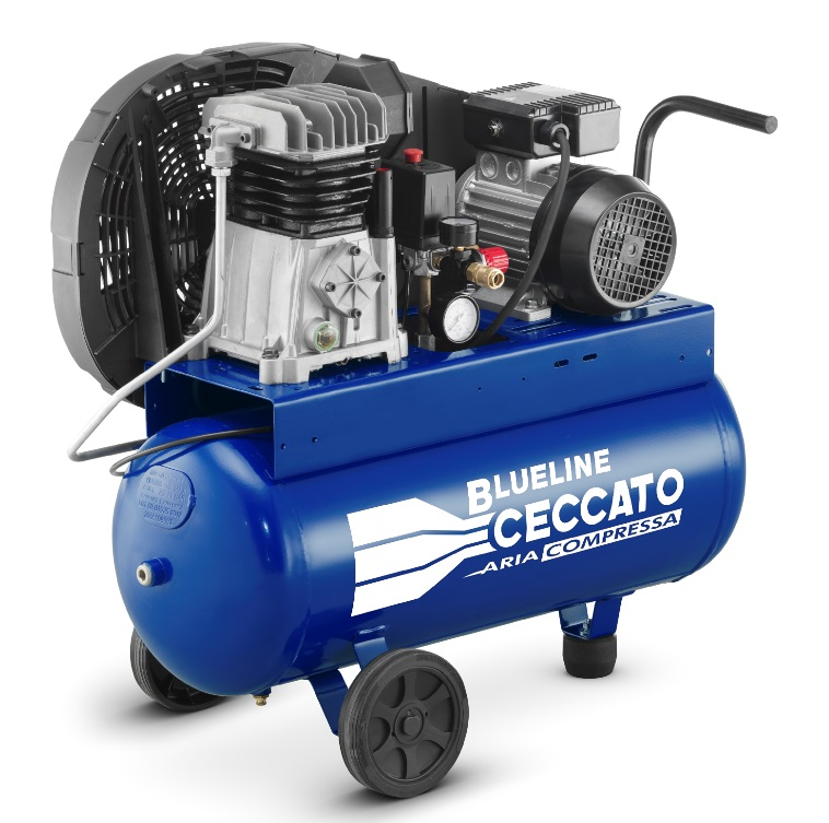 COMPRESSORE  50 LT.2 HP 230V (CINGHIA) mod. 50BC2 BlueLine CECCATO