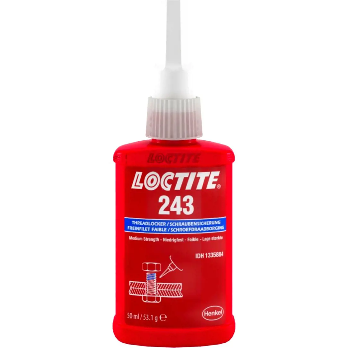 243 LOCTITE  - 250ml  FRENAFIL. MEDIA RESISTENZA
