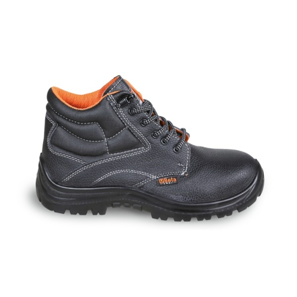 7243EN 37  SCARPE ALTE PELLE NERA (S3) C/LAM EN 37  - 500787