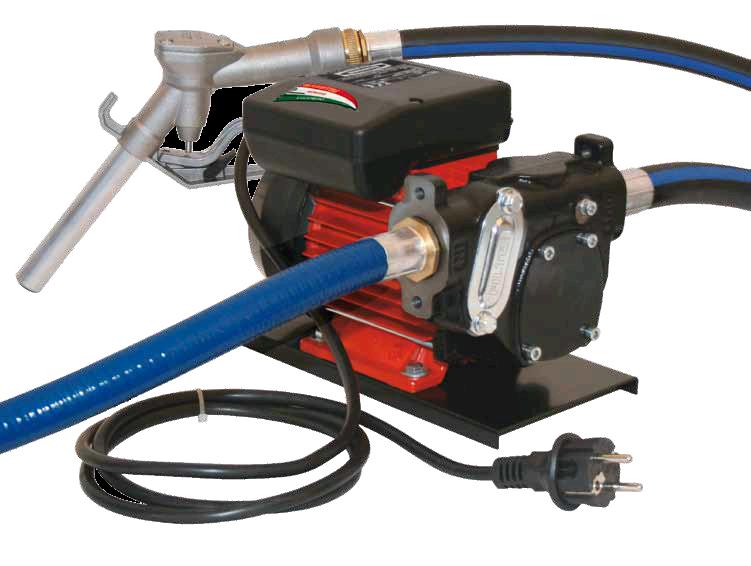 ELETTROPOMPA TRAVASO CARB.220V CON TUBI