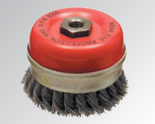 SPAZZOLA A TAZZA D.100 M14 F.RIT.0,5
