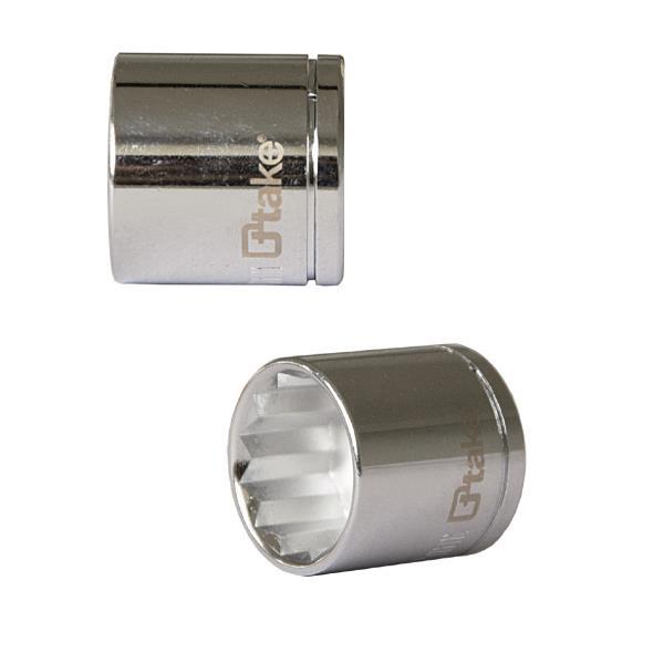 5035 3/8 P CHIAVE A BUSSOLA CON BOCCA POLIGONALE, ATTACCO 3/8" 14 MM