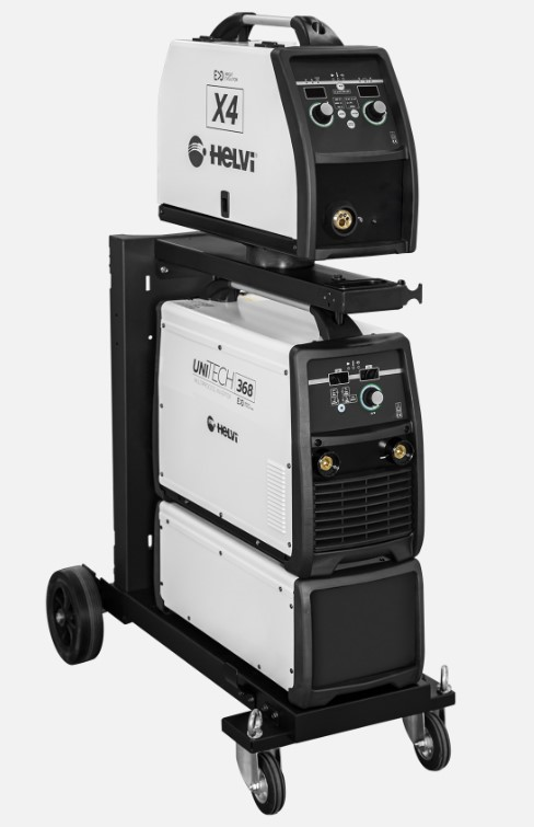 SALDATRICE A FILO 350AH BUNDLE UNITECH 368 AIR + ACC 400V HELVI