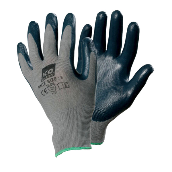 GUANTI NYLON/PALMO NITRILE (grigio) ICO TG.XXL (10) - cf.12 pp