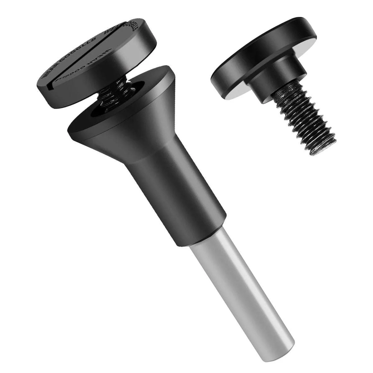 MANDRINO PER DISCO CON GAMBO FORO 6MM