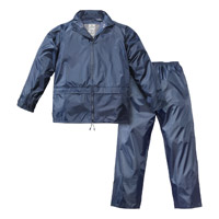 GIACCA+PANTALONE PVC BLU TG.M