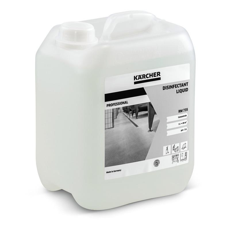 RM 735 - DISINFETTANTE / SANIFICANTE  LT 5 LIQUIDO A BASE DI QUATERNARI