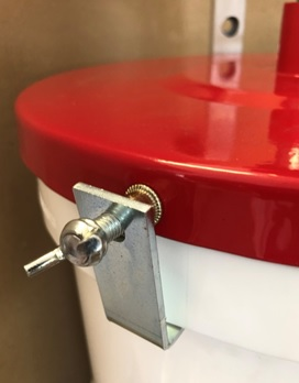 KIT MONTAGGIO COPERCHIO SU FUSTI IN PLASTICA X AEROPULSOMETRI