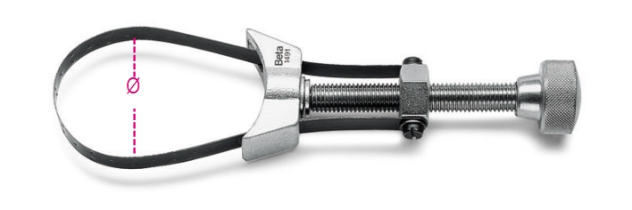 1491  CHIAVI NASTRO METALLICO PER FILTRI OLIO