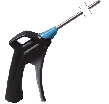 PISTOLA SOFF. PROFESS. CANNA LUNGA DRITTA L=350mm FIL. 1/4"