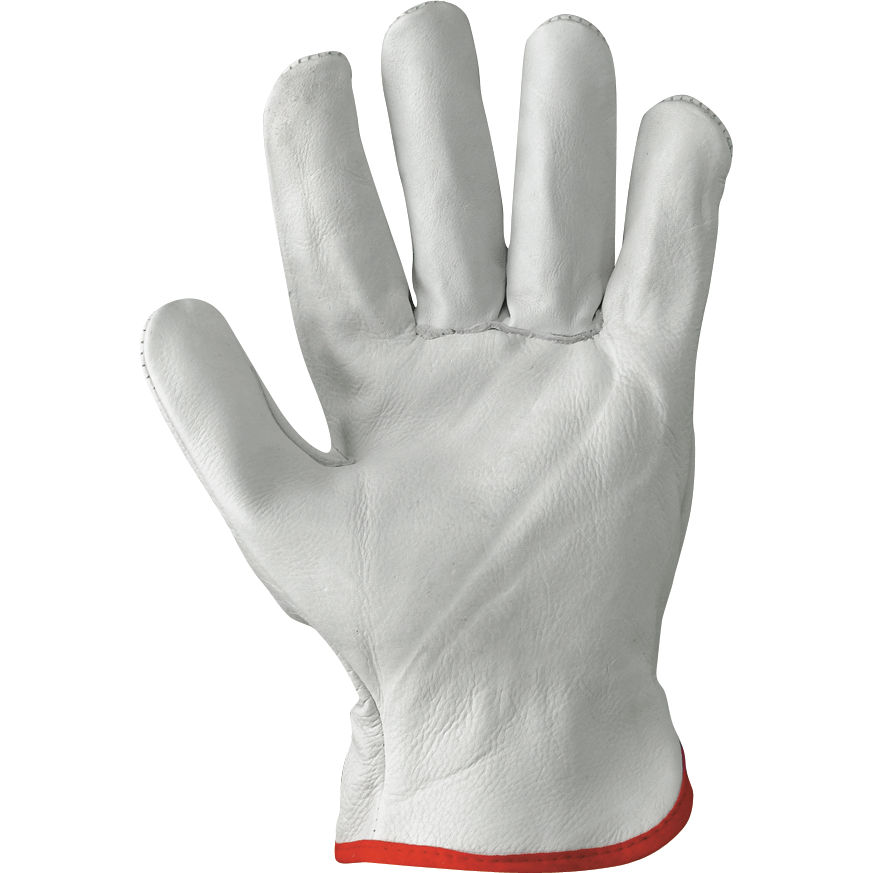 GUANTI PELLE FIORE BOVINO BIANCO TG.11 CE 2132  (cf. 12 pp)