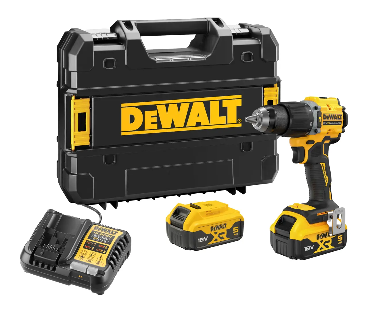 DCD799P2T-QW - TRAPANO AVVITATORE CON PERCUSSIONE COMPATTO 2 VELOCITÀ XR 18V BRU