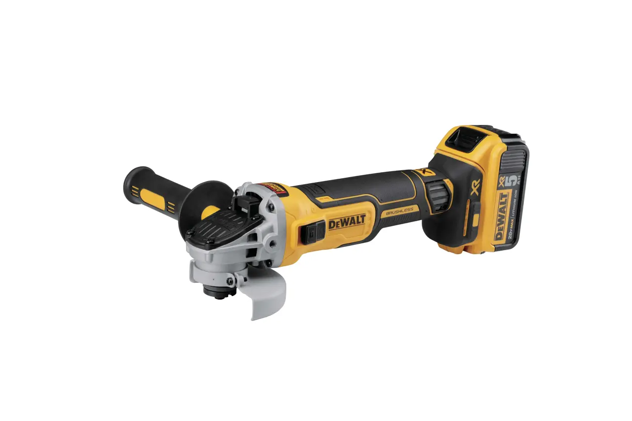 DCG405P2-QW - SMERIGLIATRICE ANGOLARE 125MM. MOTORE BRUSHLESS.