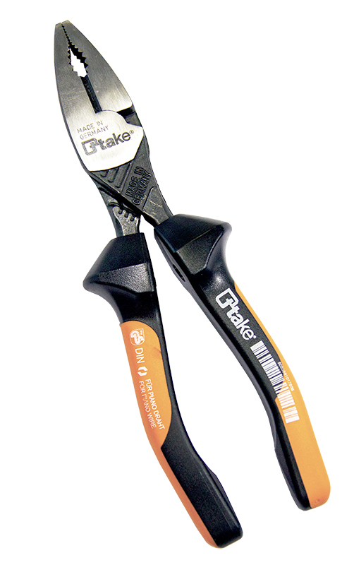 PINZA UNIVERSALE MANICI BICOMPONENTE CON MOLLA 180MM